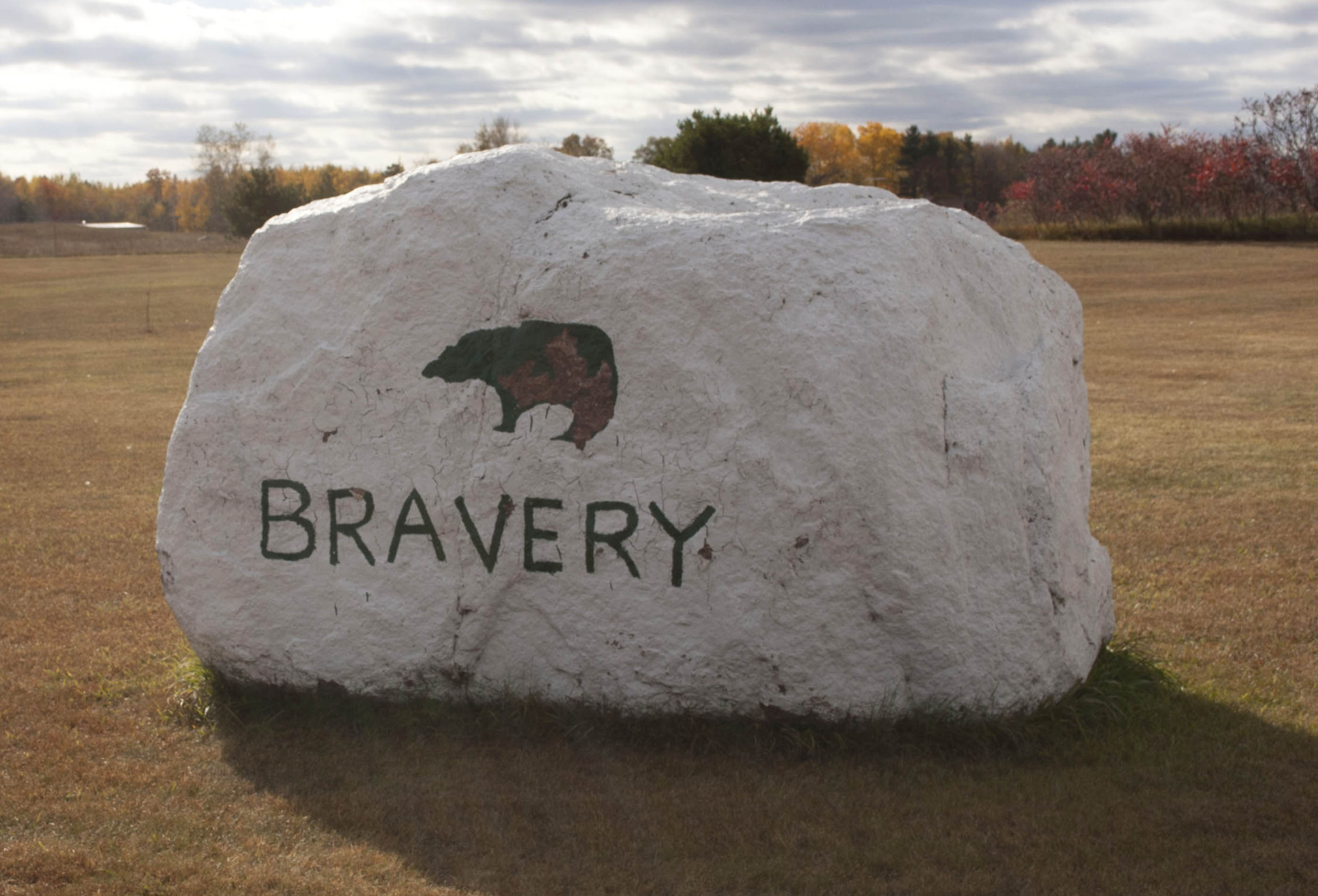 Bravery is one of the seven gifts given to the Menominee people from the Great Grandfather.
Photo by: Emily Genco