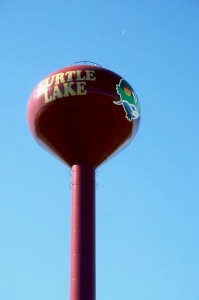Turtle Lake water tower