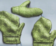 Picture showing Wisconsin and Michigan as mittens.