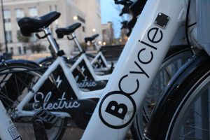 A BCycle docking station in Madison